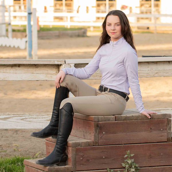 Equinavia Astrid Ladies Silicone Knee Patch Breech